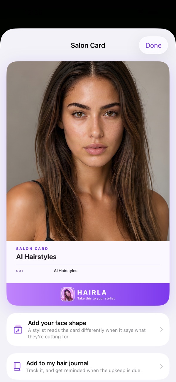 Salon Card