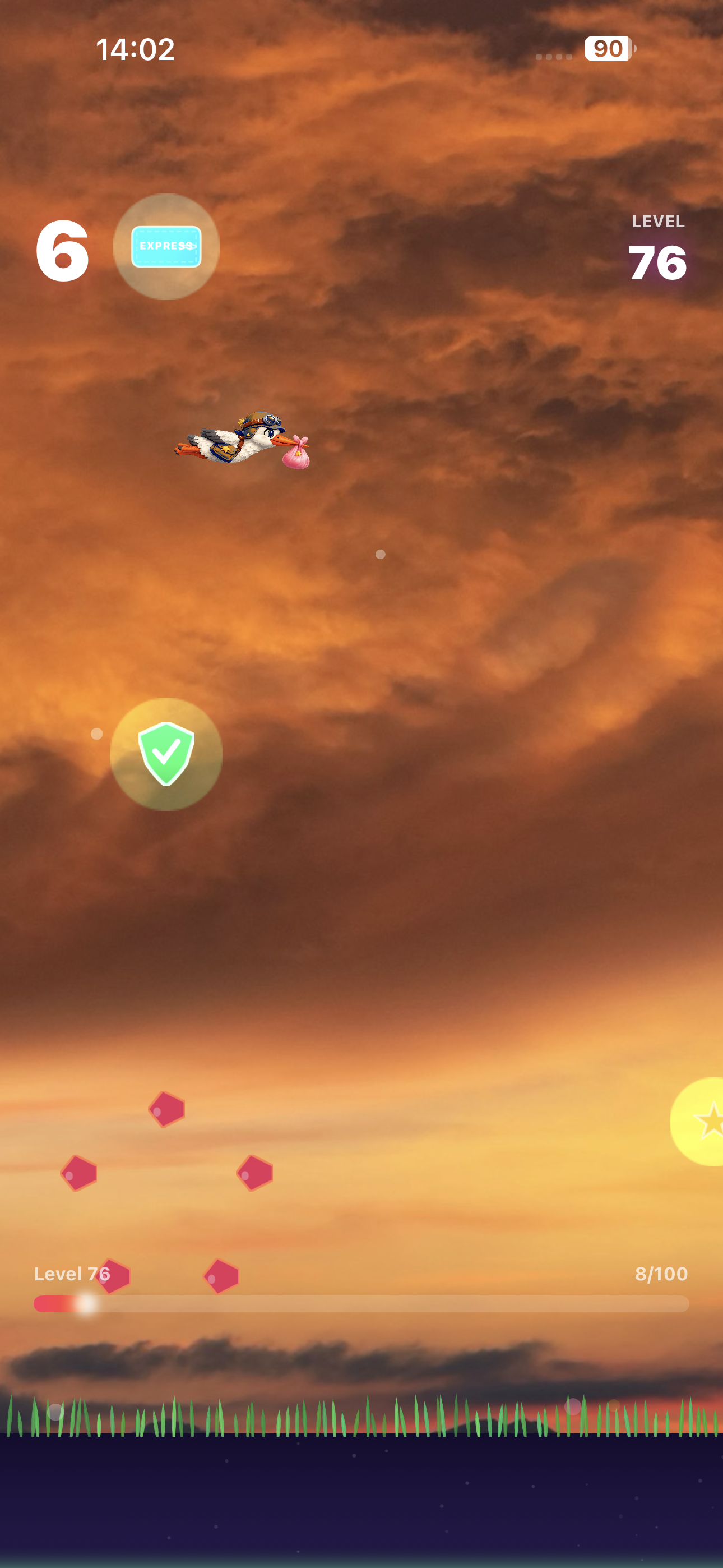 Stork Rush Shield Power-Up